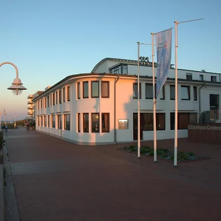 Gaestehaus Germania Wangerooge Extérieur photo